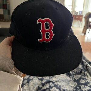 Boston Red Socks Official Field Cap Size 7 3/8